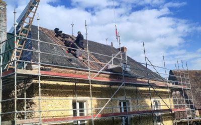Travaux de restauration & de valorisation du PRESBYTERE & des COMMUNS de la COMMANDERIE D’ARVILLE (41)