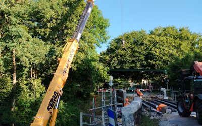 Pont sur ancienne voie SNCF (RD086030) Démolition / Reconstruction de l’ouvrage SARGE SUR BRAYE (41)