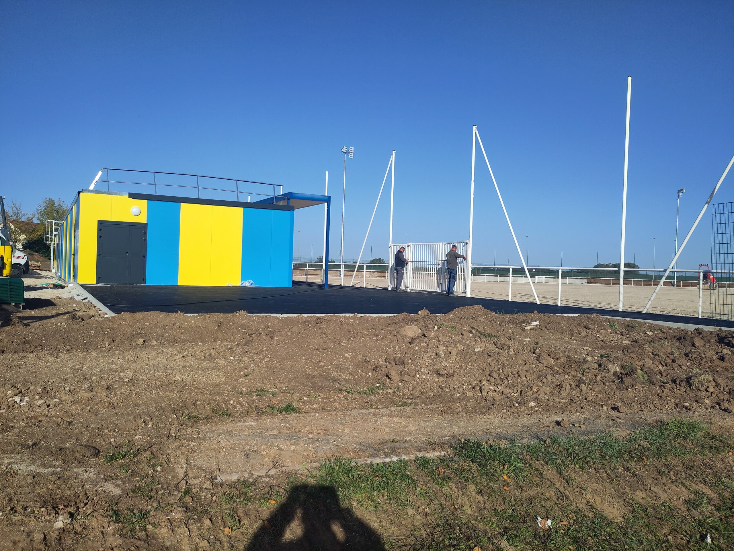 Création d’un terrain de football à Beaugency