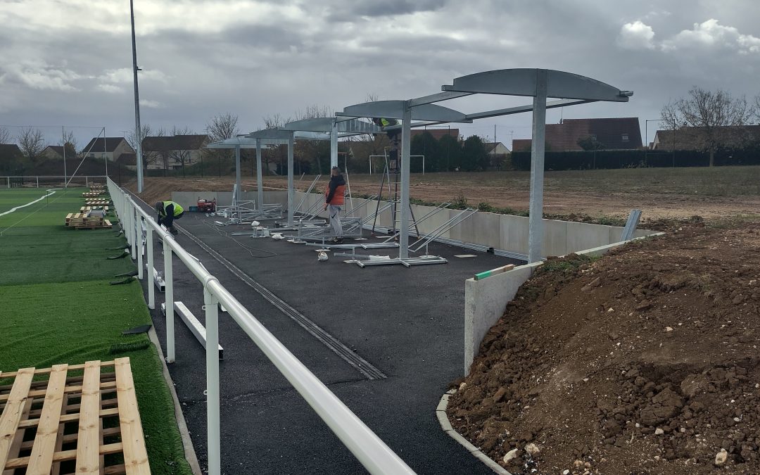Travaux d’aménagement du STADE DE BEL AIR