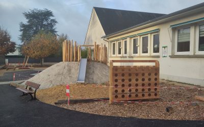 Aménagement de la cour d’école et du parvis 7 et 9 Rue de la Galette AZÉ (41100) 