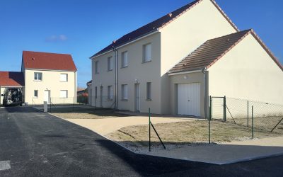 Construction de 5 Logements individuels sociaux LE CLOS DE LA SALAMANDE ROMORANTIN LANTHENAY (41)
