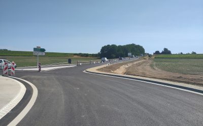 Aménagement du giratoire Les Martinières à Noyers sur Cher (41)